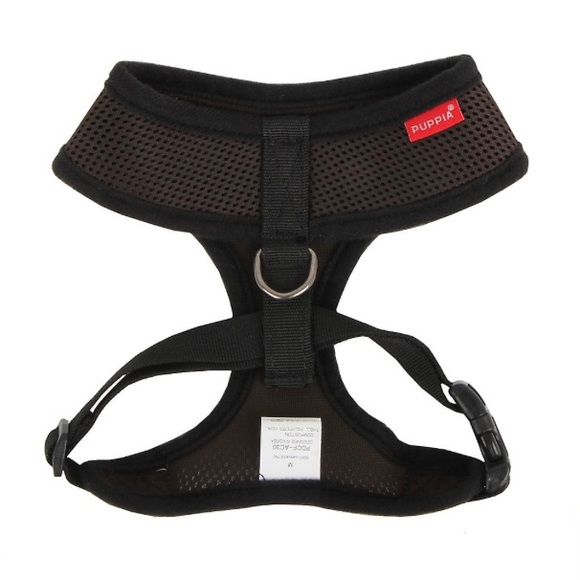 Puppia Brown Soft Dog Harness - Picture 3 of 6